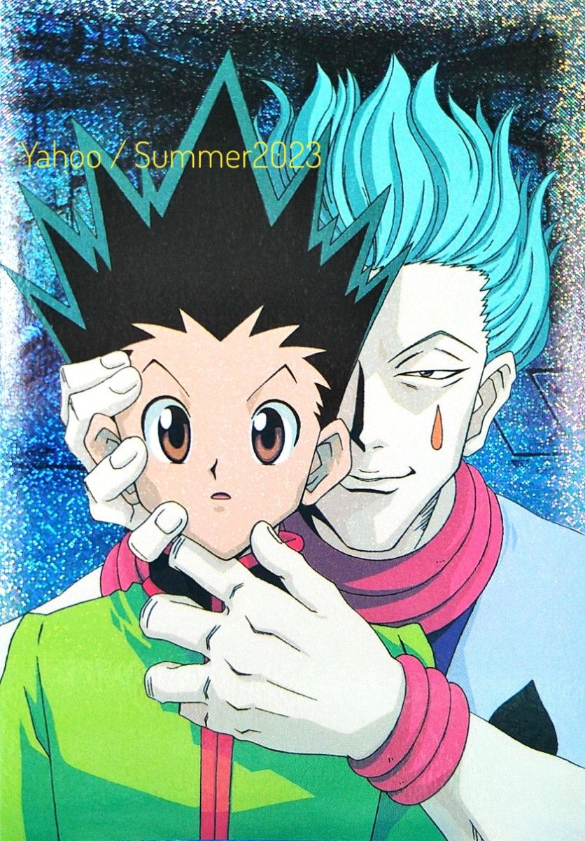 HUNTER×HUNTER ブロマイド ヒソカ ゴン SP07 レアキラ ホログラム