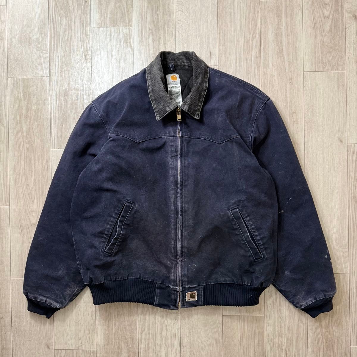 Carhartt サンタフェジャケット XL ミッドナイト ネイビー J14MDT