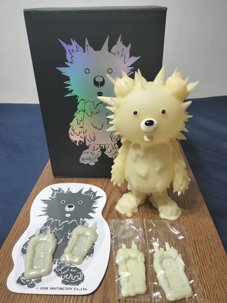 ソフビ INSTINCTOY インスティンクトイ INCインク 2ndカラー蓄光 GLOW