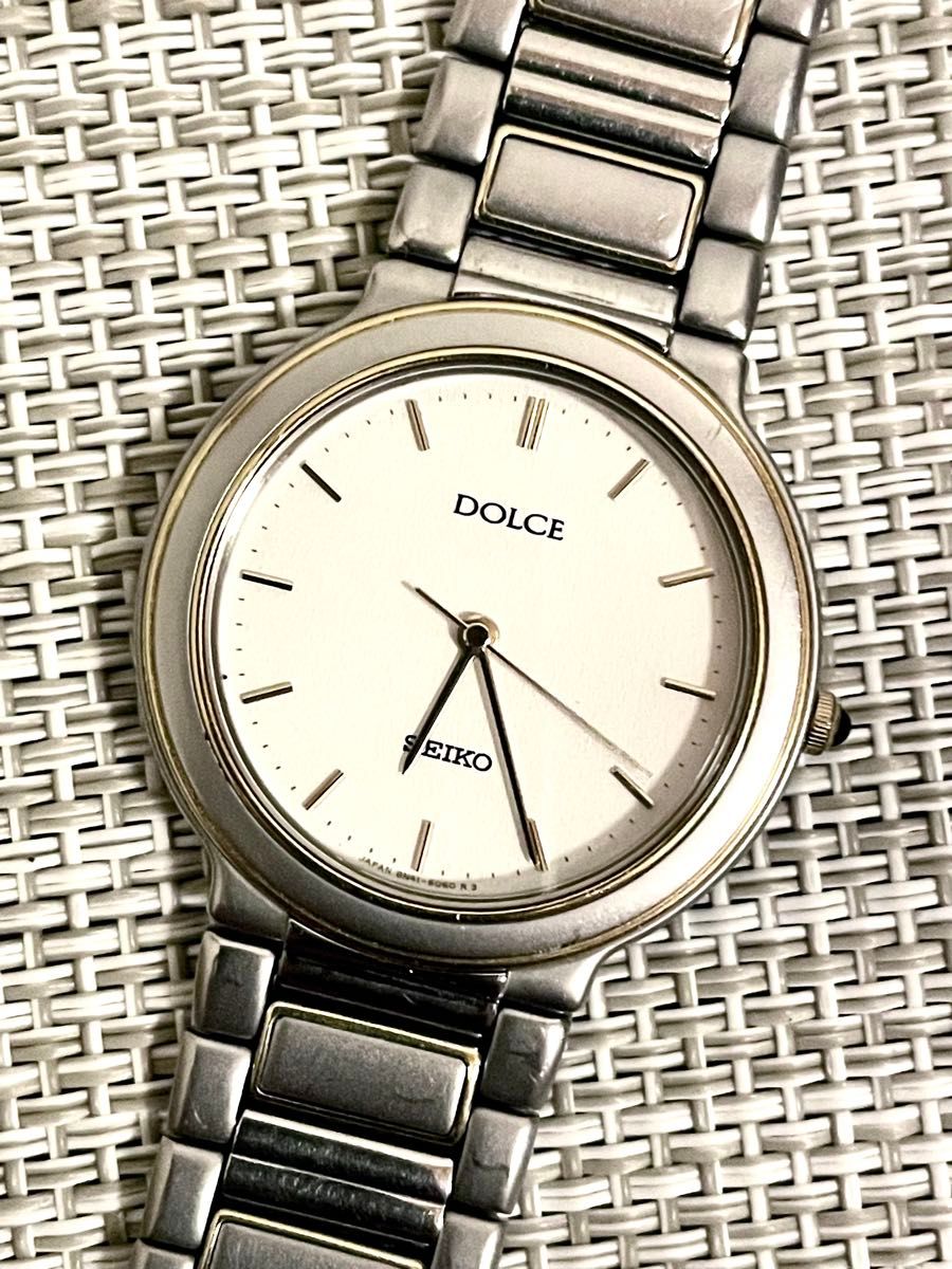 1991年製 ヴィンテージ美品/稼働]SEIKO DOLCE セイコードルチェ