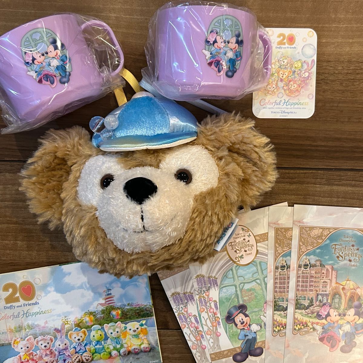 バケーションパッケージ限定 カラフルハピネス ダッフィーポシェット