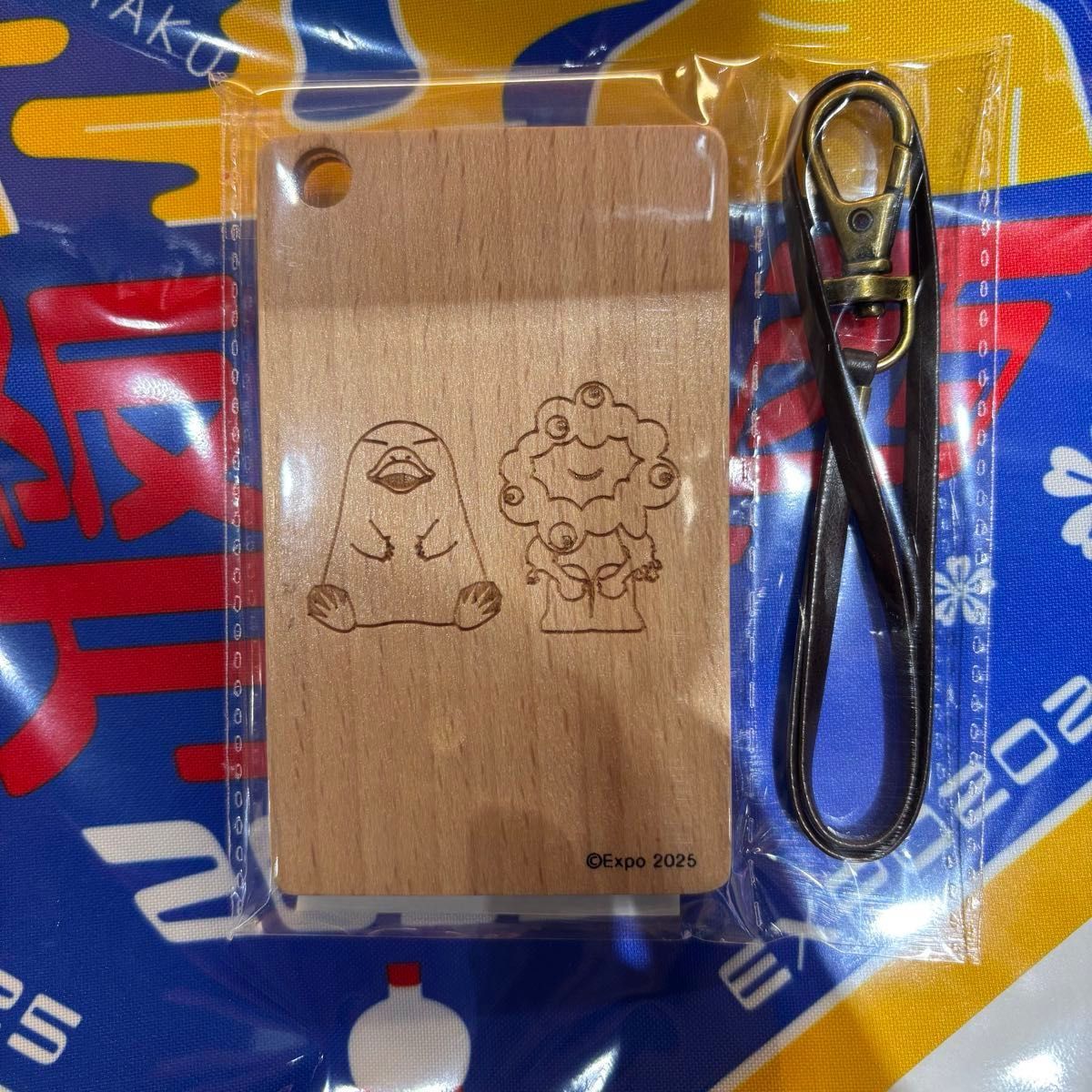 大阪・関西万博 JR西日本コラボ 木製パスケースB 万博 ICOCA イコカ