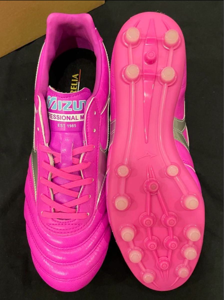 ミズノ モレリア プロ AG 海外限定カラー ピンク 27 5 Mizuno Morelia