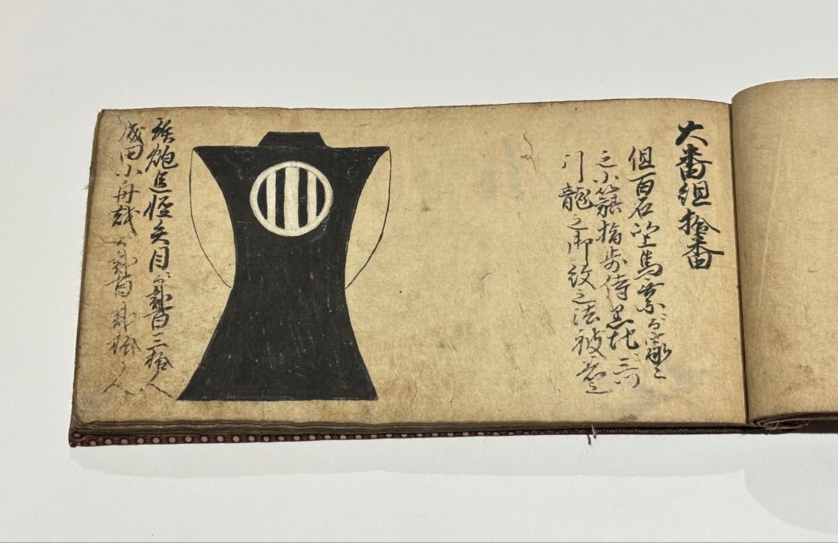仙台武鑑」享保十二年 極彩色写本 1冊|仙武鑑 和本 古典籍 江戸時代