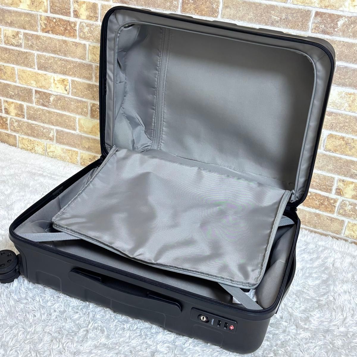 美品】 無印良品 キャリーケース スーツケース 35L 機内持込 ブラック