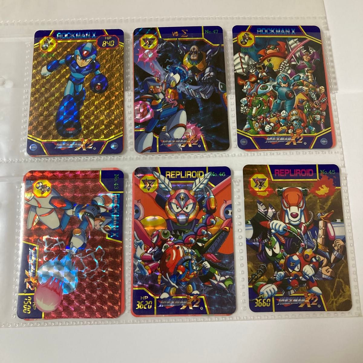 ロックマン X カードダス 第一弾〜三弾のセット｜Yahoo!フリマ（旧