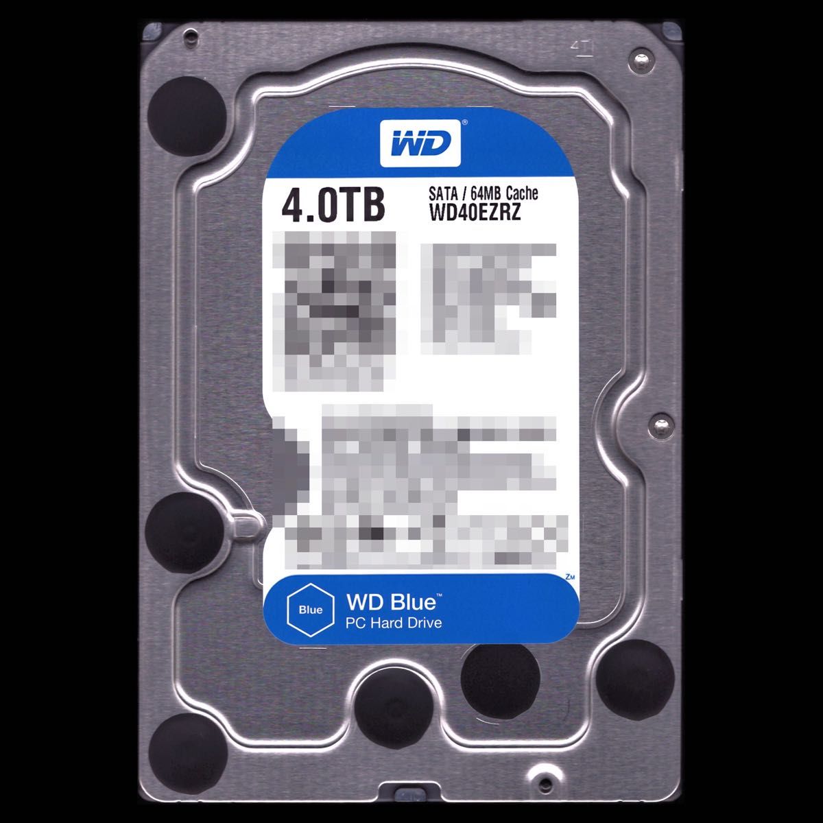 Western Digital ウエスタンデジタル HDD 4TB ハードディスク WD40EZRZ