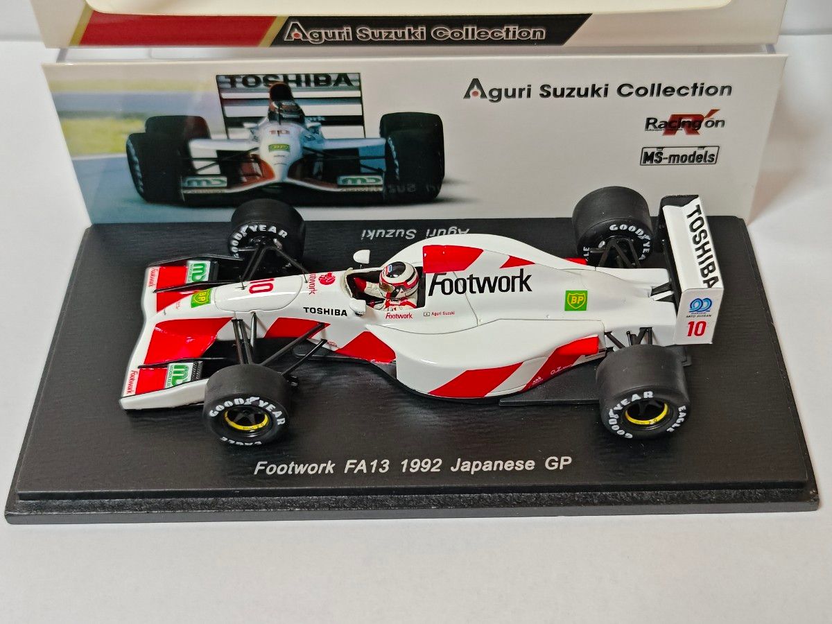 Spark 1/43【Racing on特注】Footwork FA13 1992 日本GP 鈴木亜久里