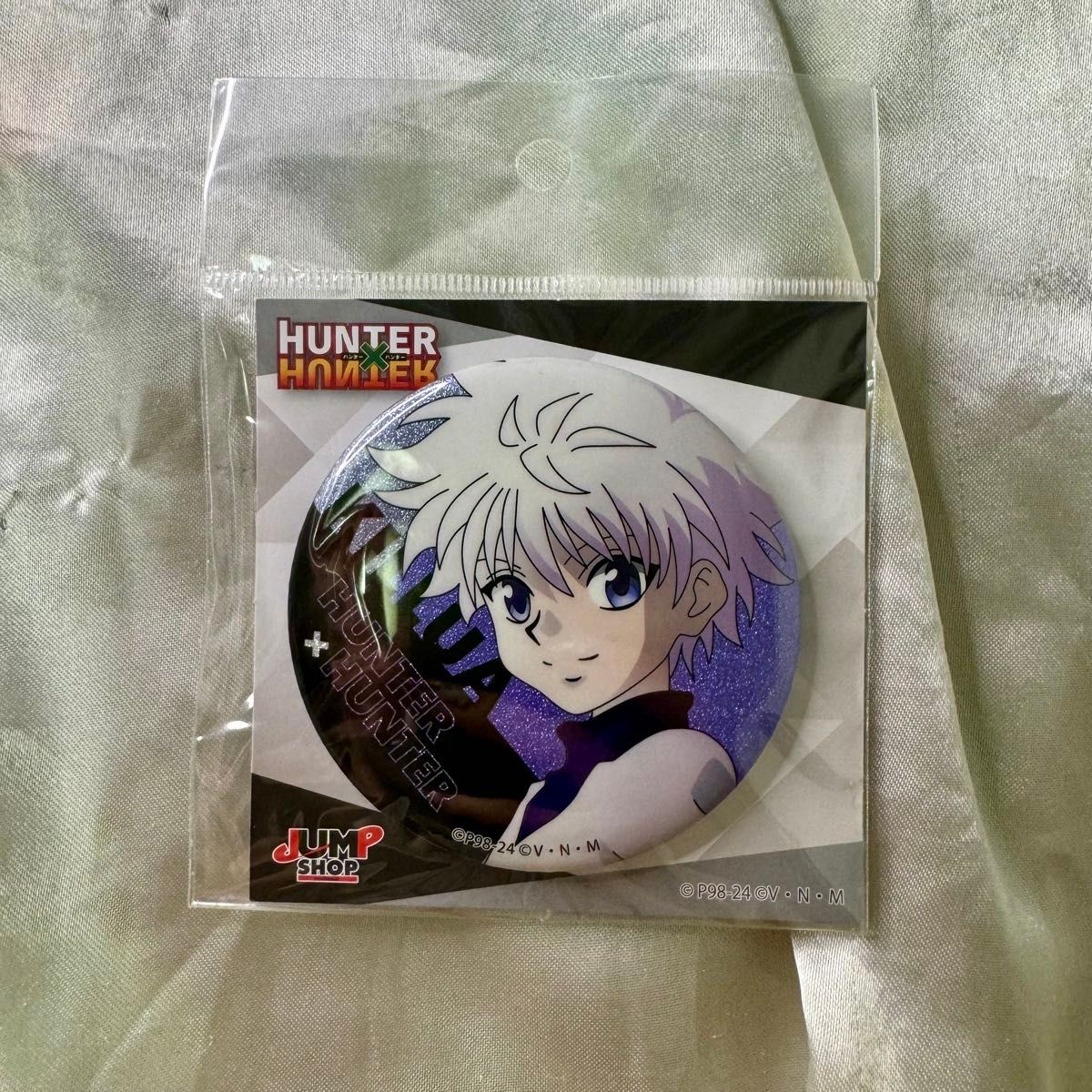 HUNTER×HUNTER ハンターハンター ジャンプショップ グリッター缶バッジ