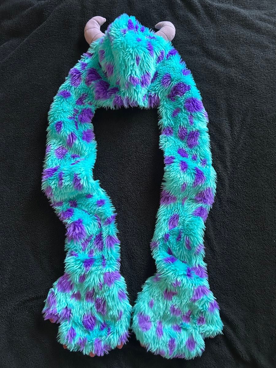 美品】サリー ファンキャップ マフラー ディズニー モンスターズインク