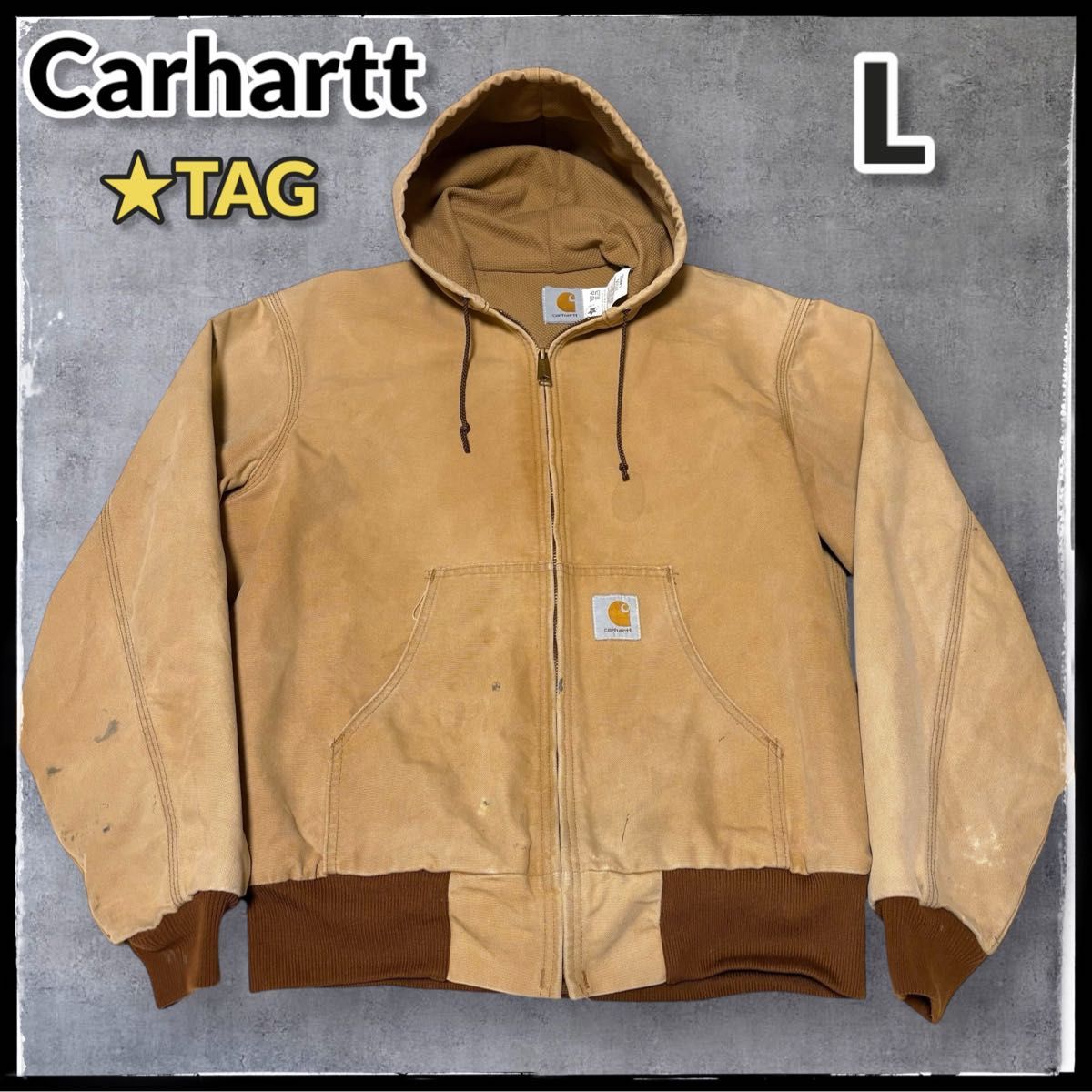 星タグ USA製 Carhartt カーハート アクティブジャケット アクティブ