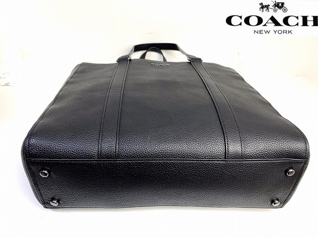 極美品 送料無料 コーチ メンズ COACH ハドソン ナチュラル ペブルド