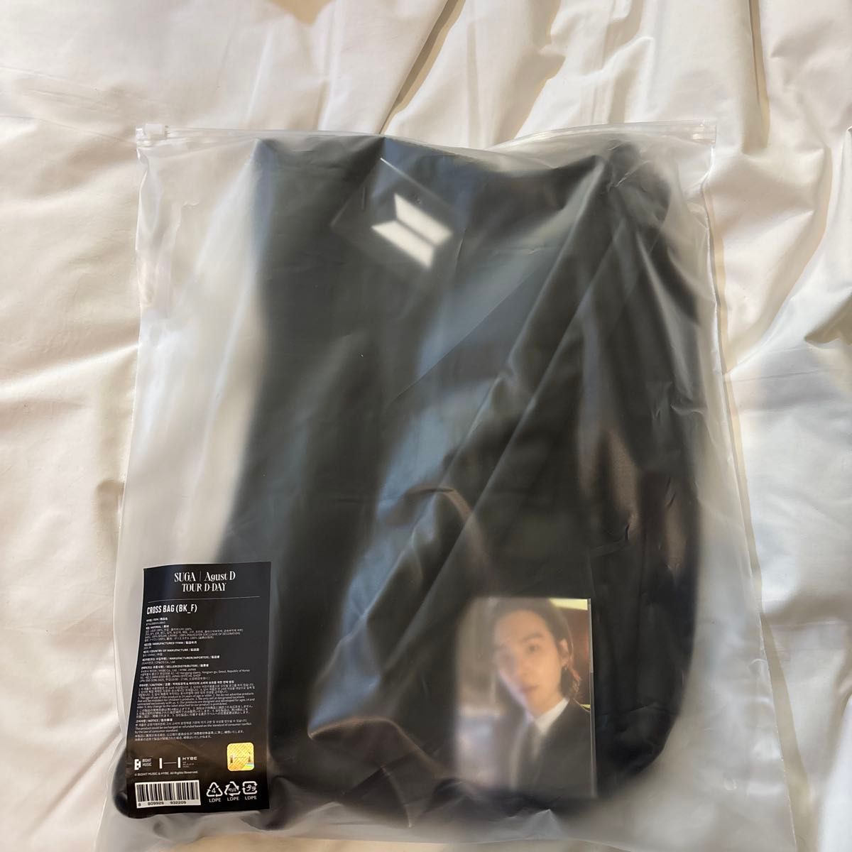 韓国限定 袋付新品未使用 SUGA Agust D TOUR D-DAY クロスバッグ
