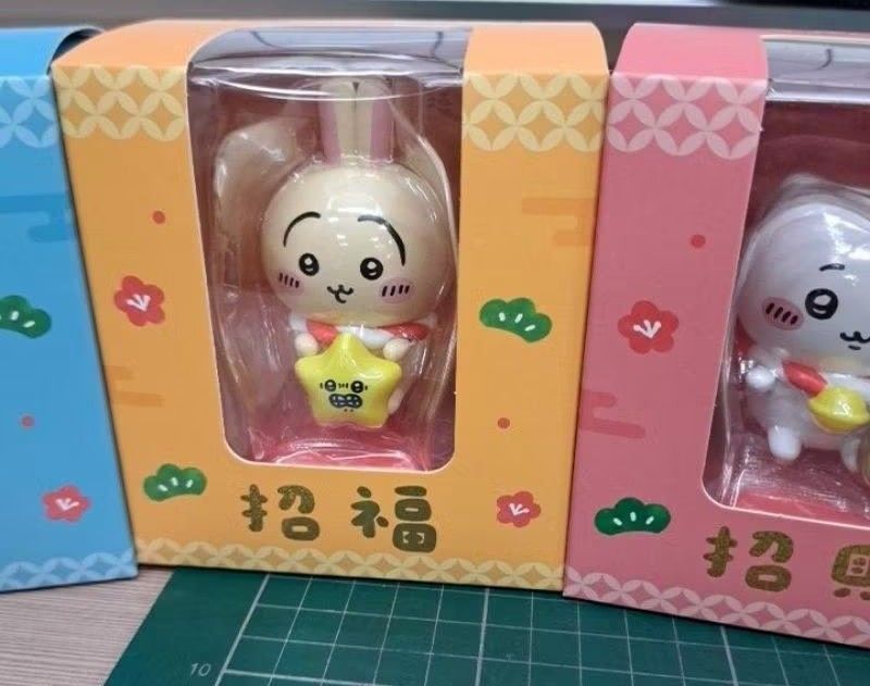 台湾セブンイレブン限定 ちいかわ金運を招くフィギュア ハチワレ