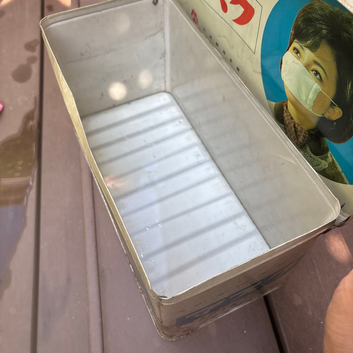 マスク 空き缶 昭和レトロ ティン缶 ブリキ｜Yahoo!フリマ（旧PayPay