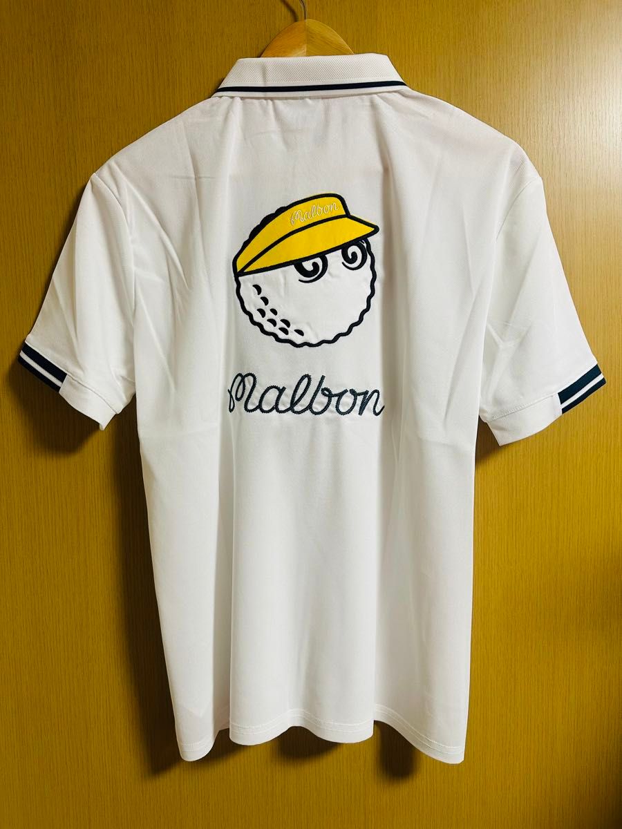 マルボンゴルフ ポロシャツ malbon golf メンズ 半袖 シャツ半袖