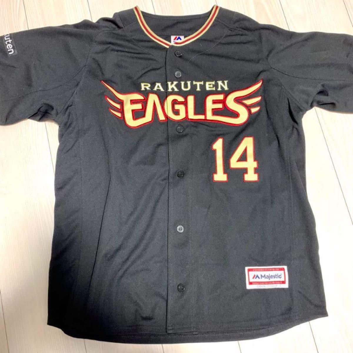 BLACK EAGLES MATSUI #7 ユニフォーム Lサイズ BLACK EAGLES MATSUI #7