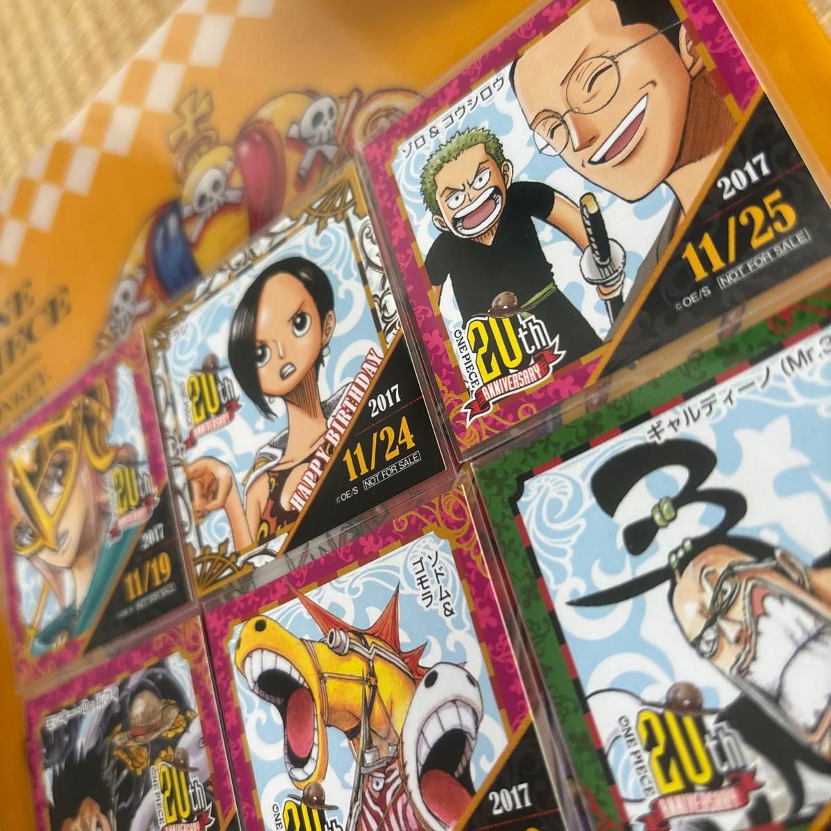 麦わらストア 365日 ステッカー バースデー シール 誕生日 枚
