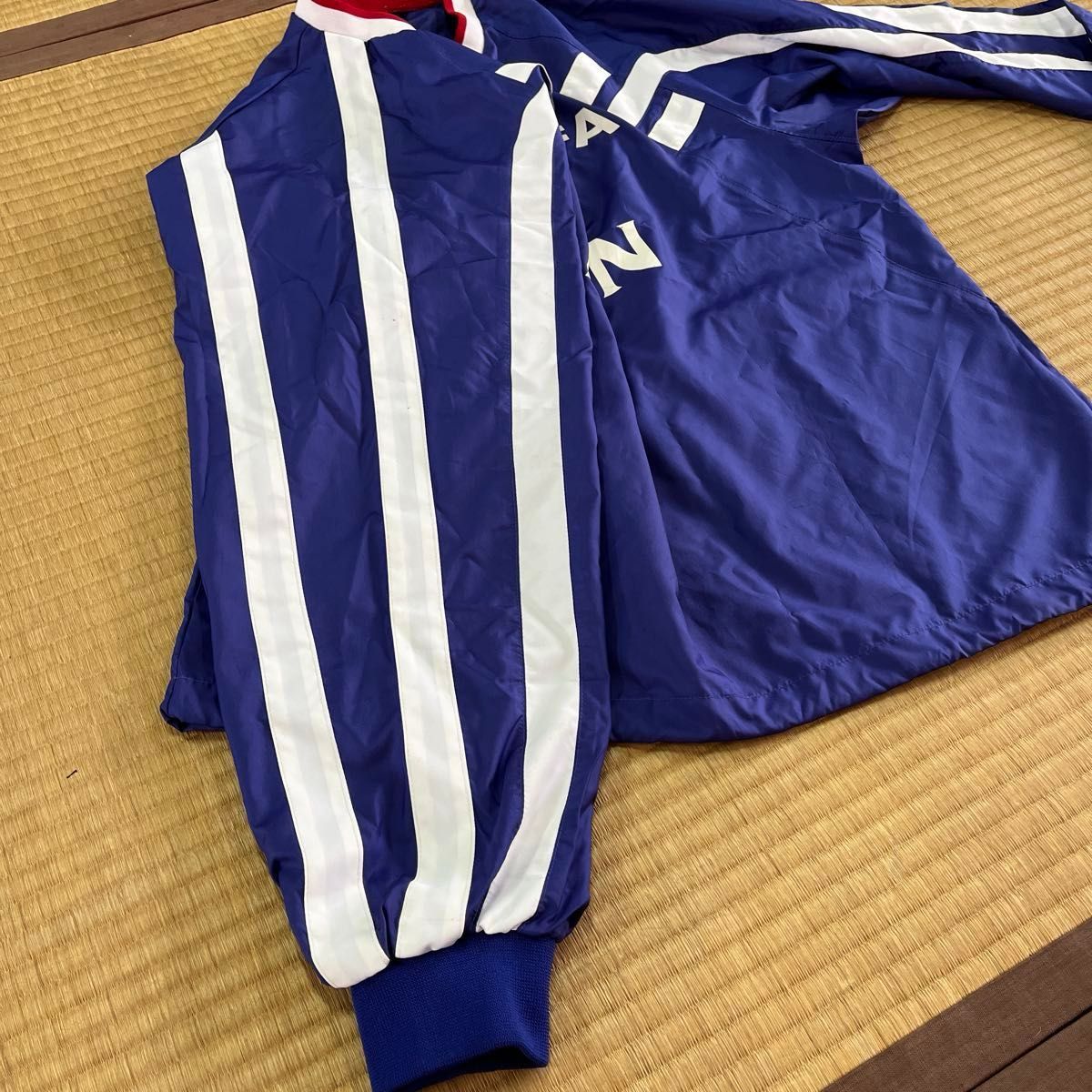 adidas JFA KIRIN ピステ 上下セット 日本代表 ビンテージ 3本ライン