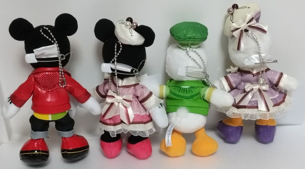 ヴァネロペのスウィーツポップワールド ぬいぐるみバッジ4点セット