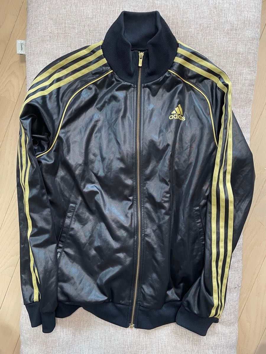 Lサイズ アディダス ジャージ セットアップ adidas 黒 金｜Yahoo