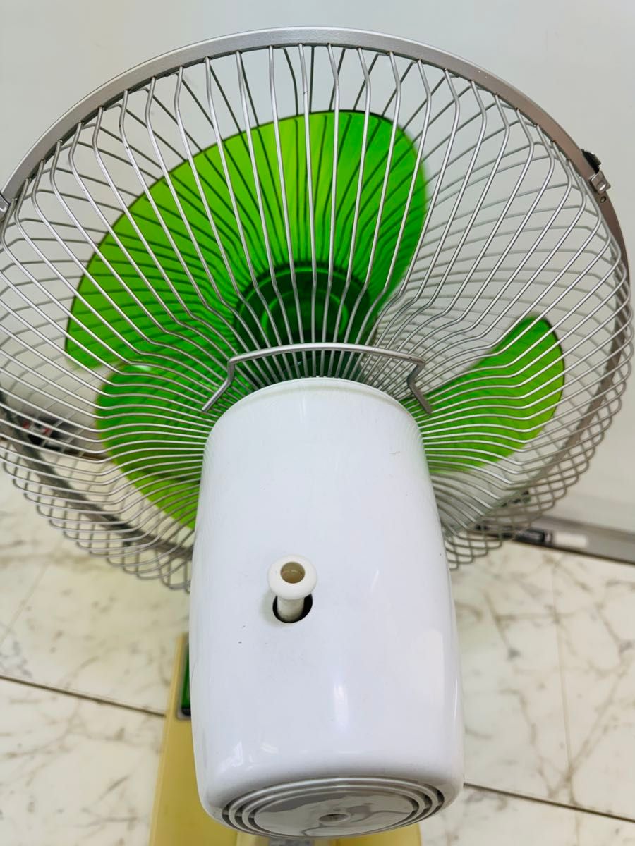 SANYO サンヨー 扇風機 首振り 動作品 リビング扇 昭和レトロ 寝室