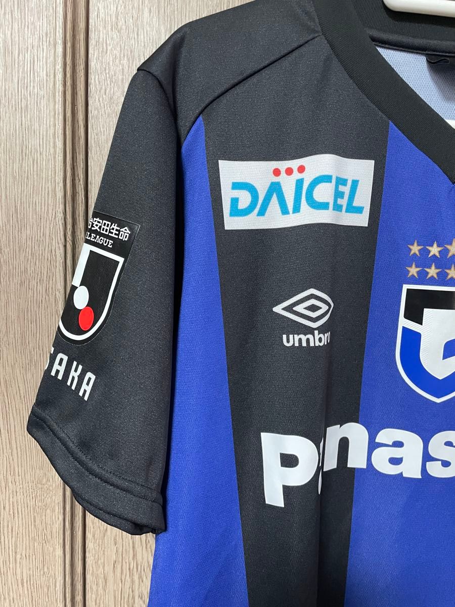 サッカー Jリーグ ガンバ大阪 ユニフォーム M-Lサイズ 山見大登 UMBRO