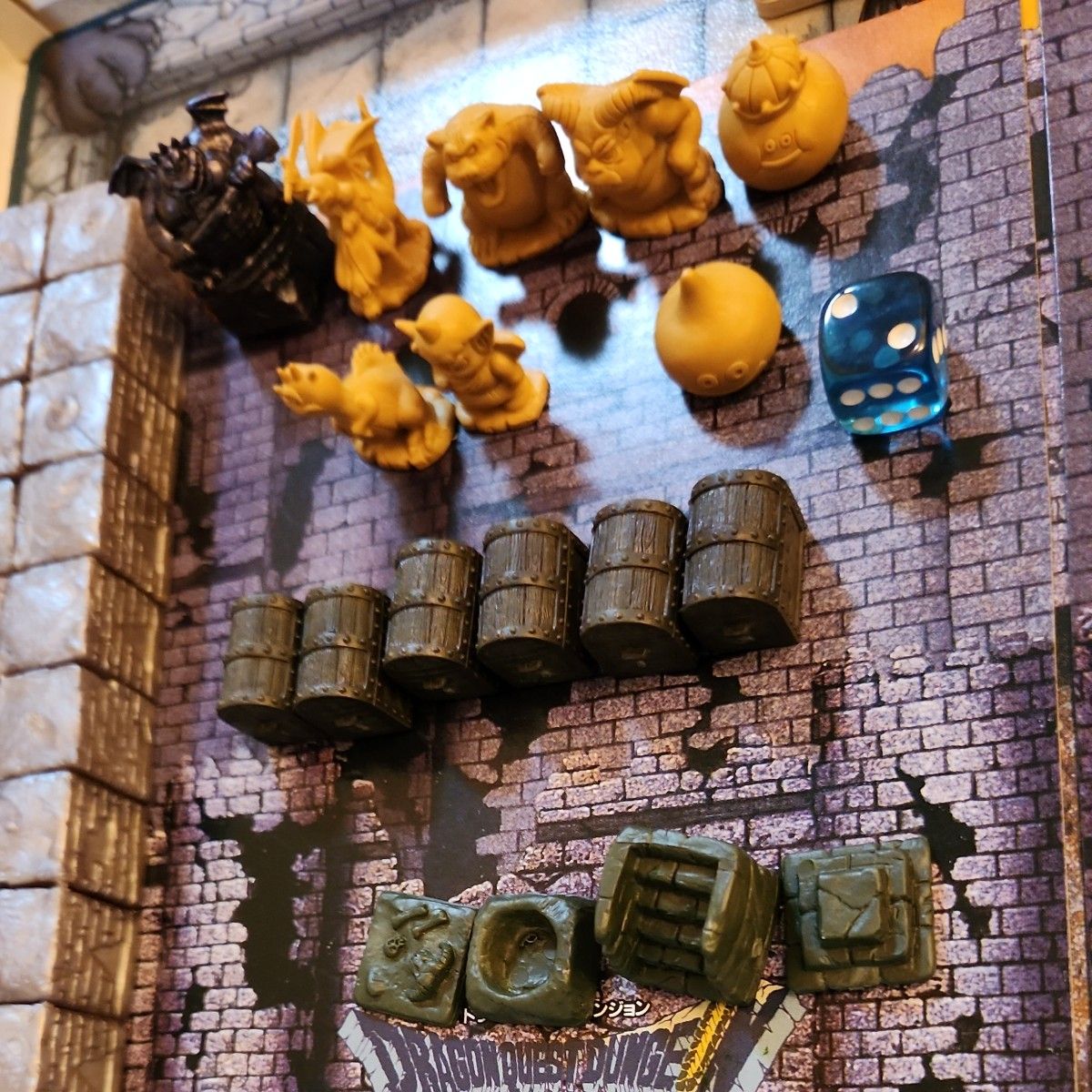 ドラゴンクエスト ダンジョン 立体ジオラマ冒険ゲーム 完品 帯・ハガキ