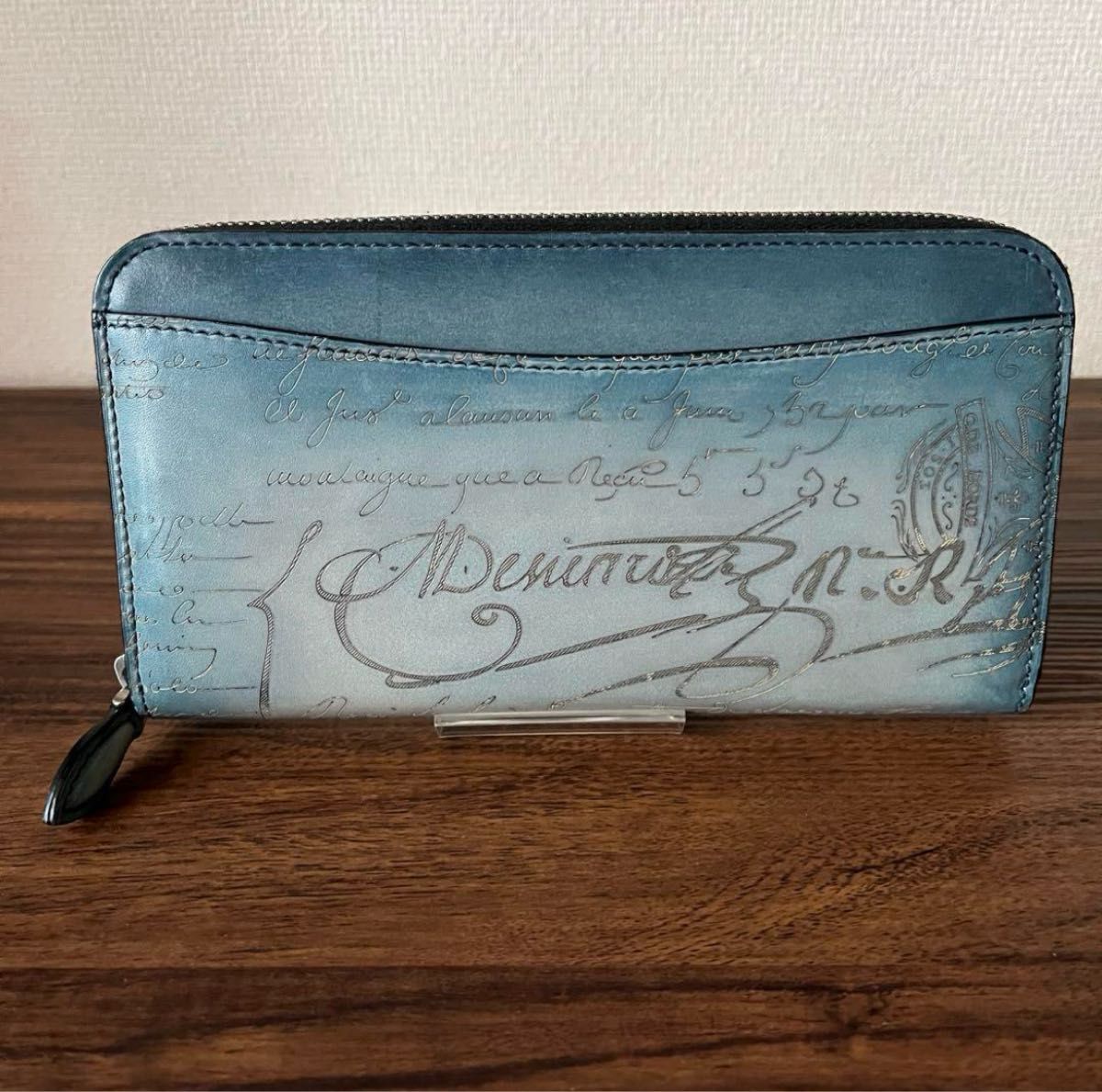 未使用級】Berluti ベルルッティ イタウバ スクリット カリグラフィー
