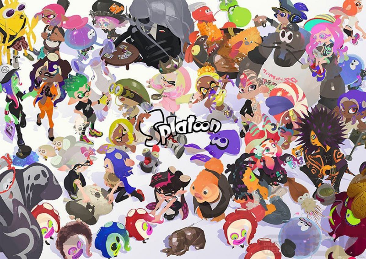 スプラトゥーン スプラ ポスター 10周年 B2サイズ 大きいポスター