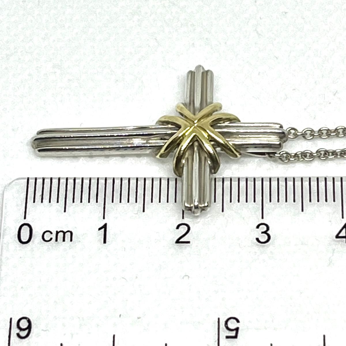 TIFFANY&Co ティファニー シグネチャー クロス ネックレス シルバー925