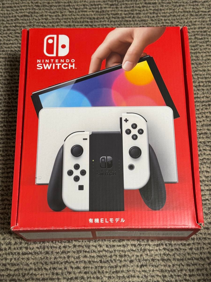 Nintendo Switch 有機ELモデル microSD 128GB+ガラスフィルム付き