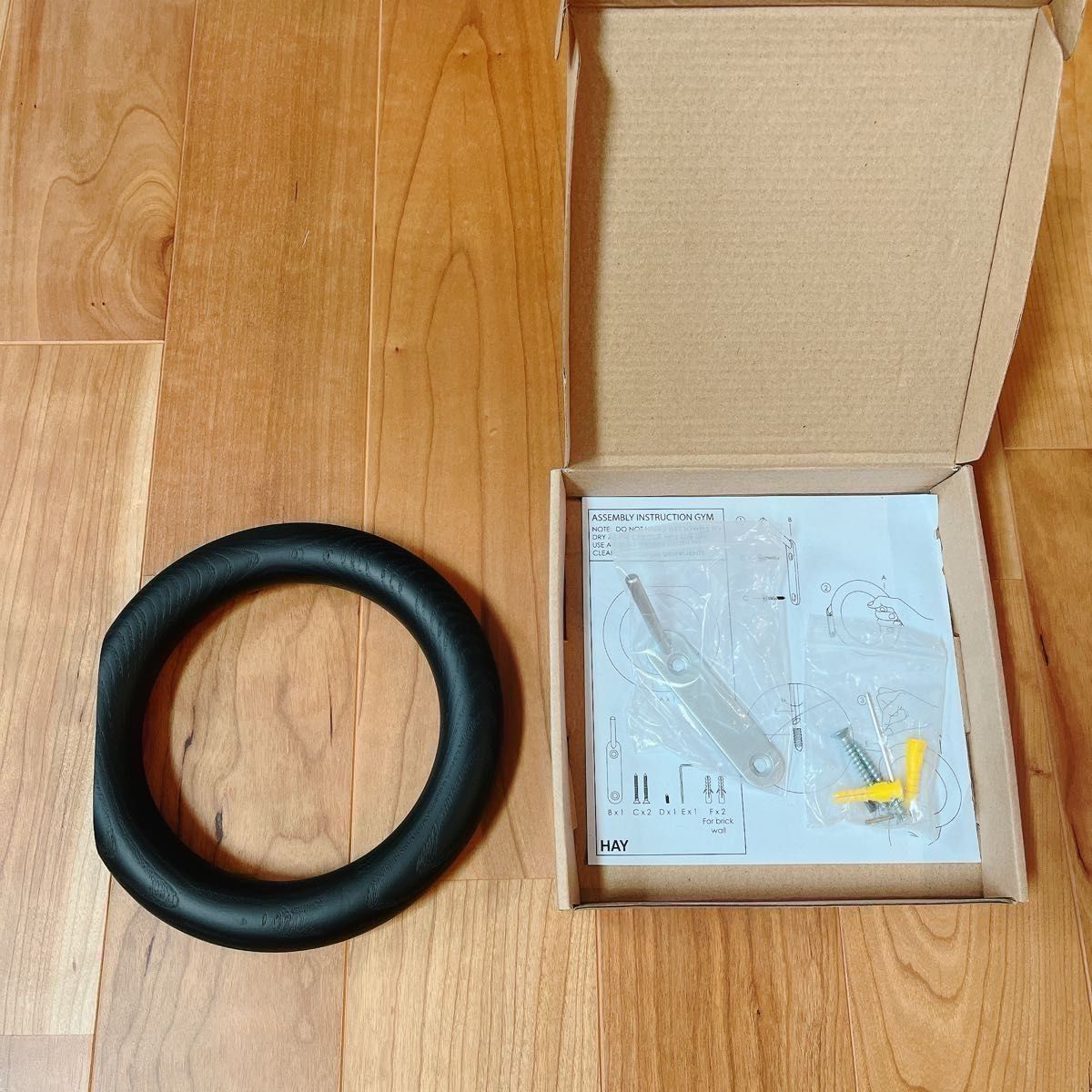 新品未使用 HAY GYM HOOK ヘイ ジム フック Lサイズ ブラック タオル