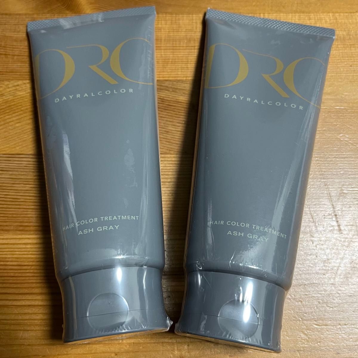 ヘアカラートリートメント デイラルカラー アッシュグレー 200g×2本