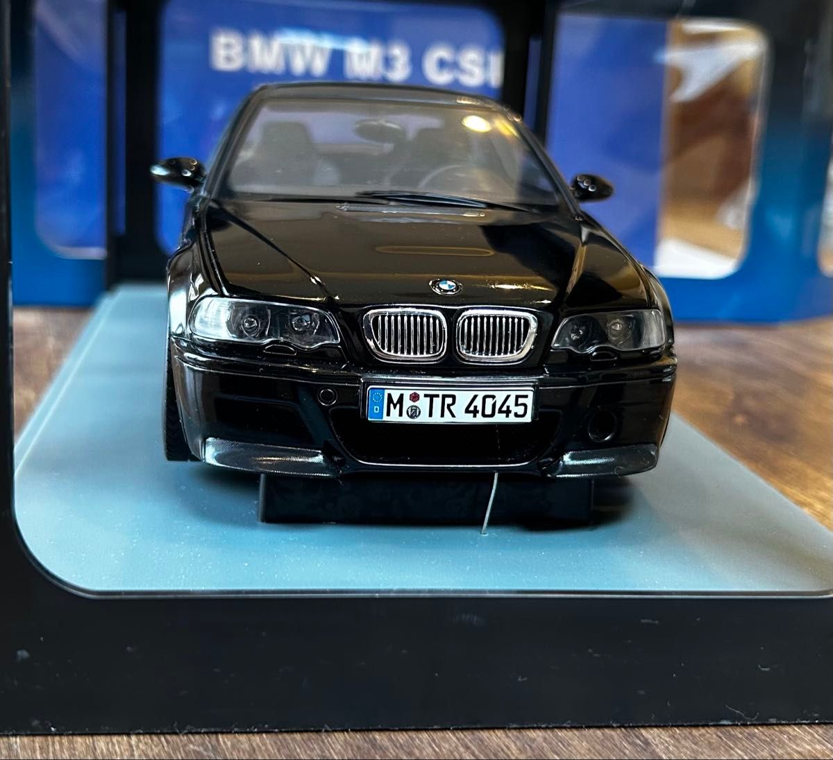 AUTOart 1/18 BMW E46 M3 CSL ブラック Black Sapphire Metallic
