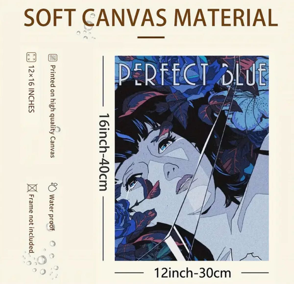A3変形サイズ PERFECT BLUE パーフェクトブルー 防水キャンパス
