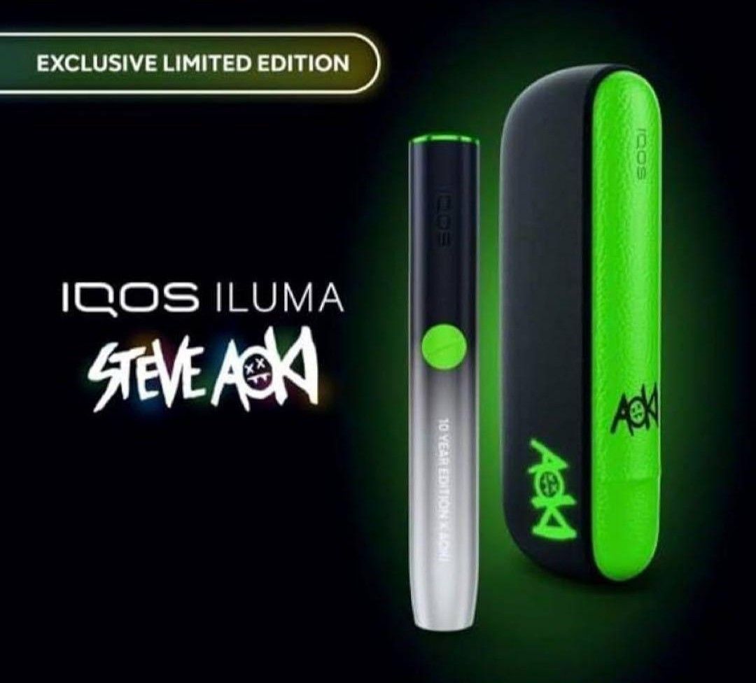 海外限定 10周年 IQOS ILUMA グローバル スティーブ アオキ 緑 IQOS