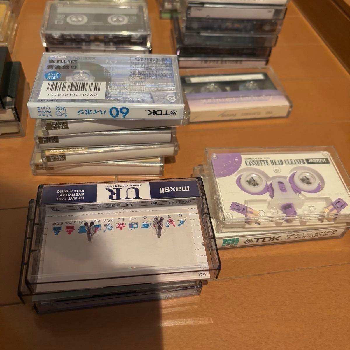 カセットテープ 録音済 状態様々 まとめ売り 55本 中古 メタル ハイ