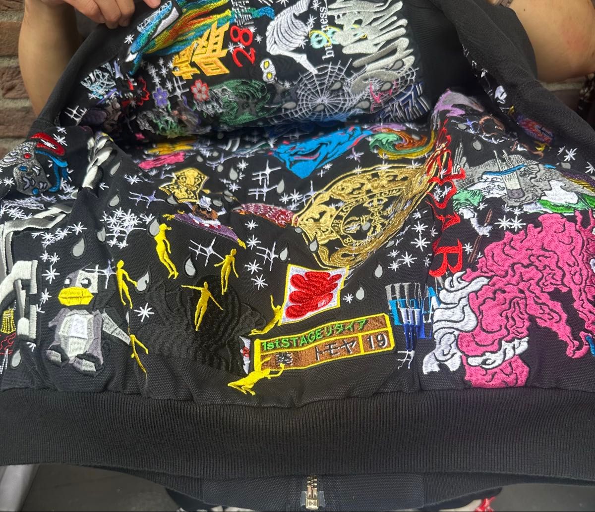 Supreme AOI Embroidered Hooded Work Jacket 