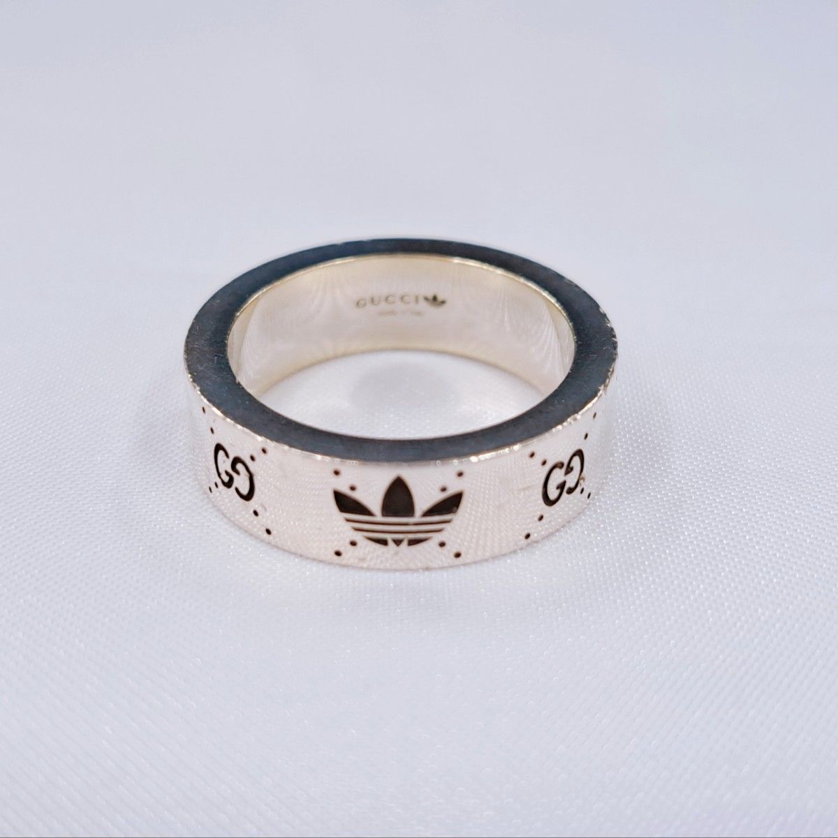 GUCCI グッチ アディダス GUCCI × adidas リング コラボ シルバー
