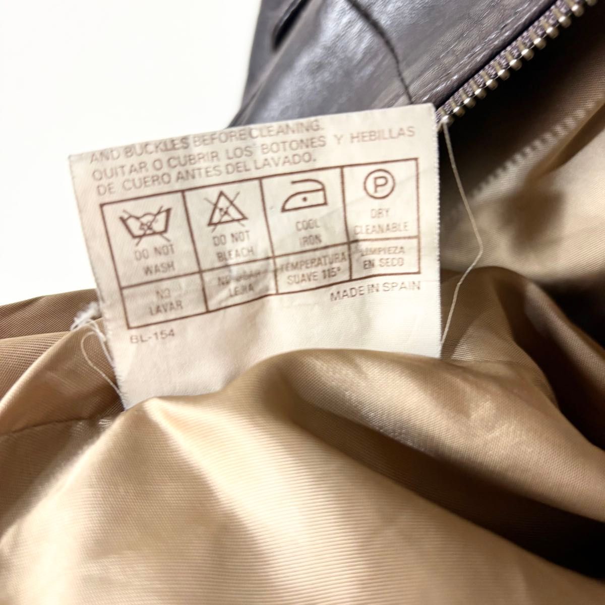 超希少】BURBERRY バーバリー レザー ボンバージャケット ヴィンテージ