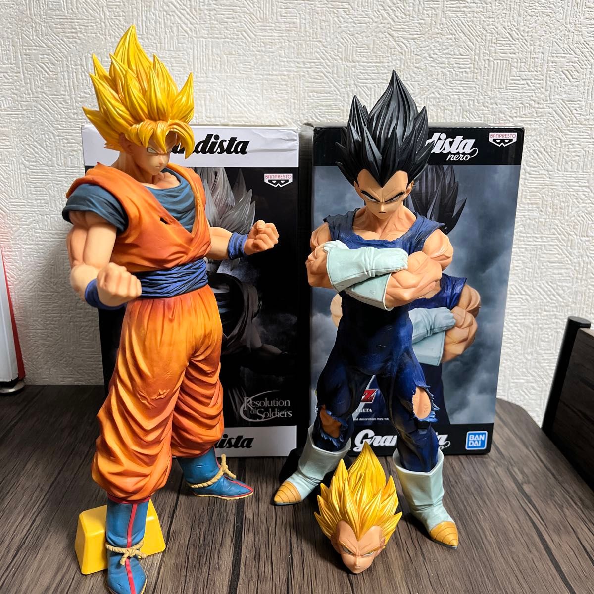 ドラゴンボール グランディスタ フィギュア セット 孫悟空 ベジータ