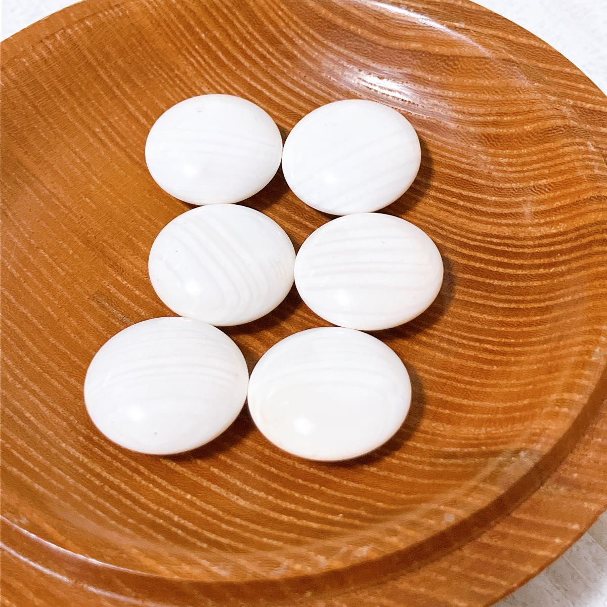 HG2713◇碁石本蛤白36号碁笥、箱付◇囲碁h