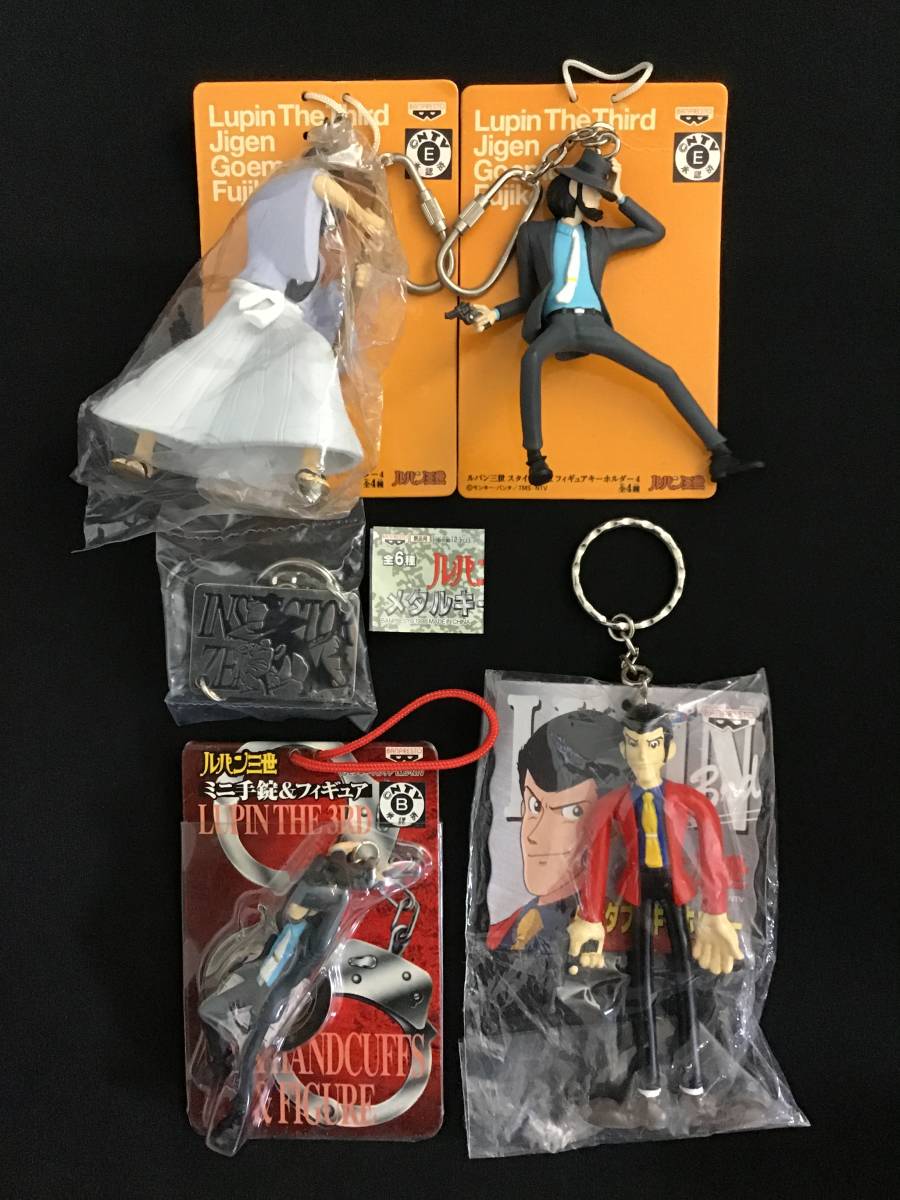 Yahoo!オークション - 【未使用】ルパン三世 グッズ 5種 フィギュアキ
