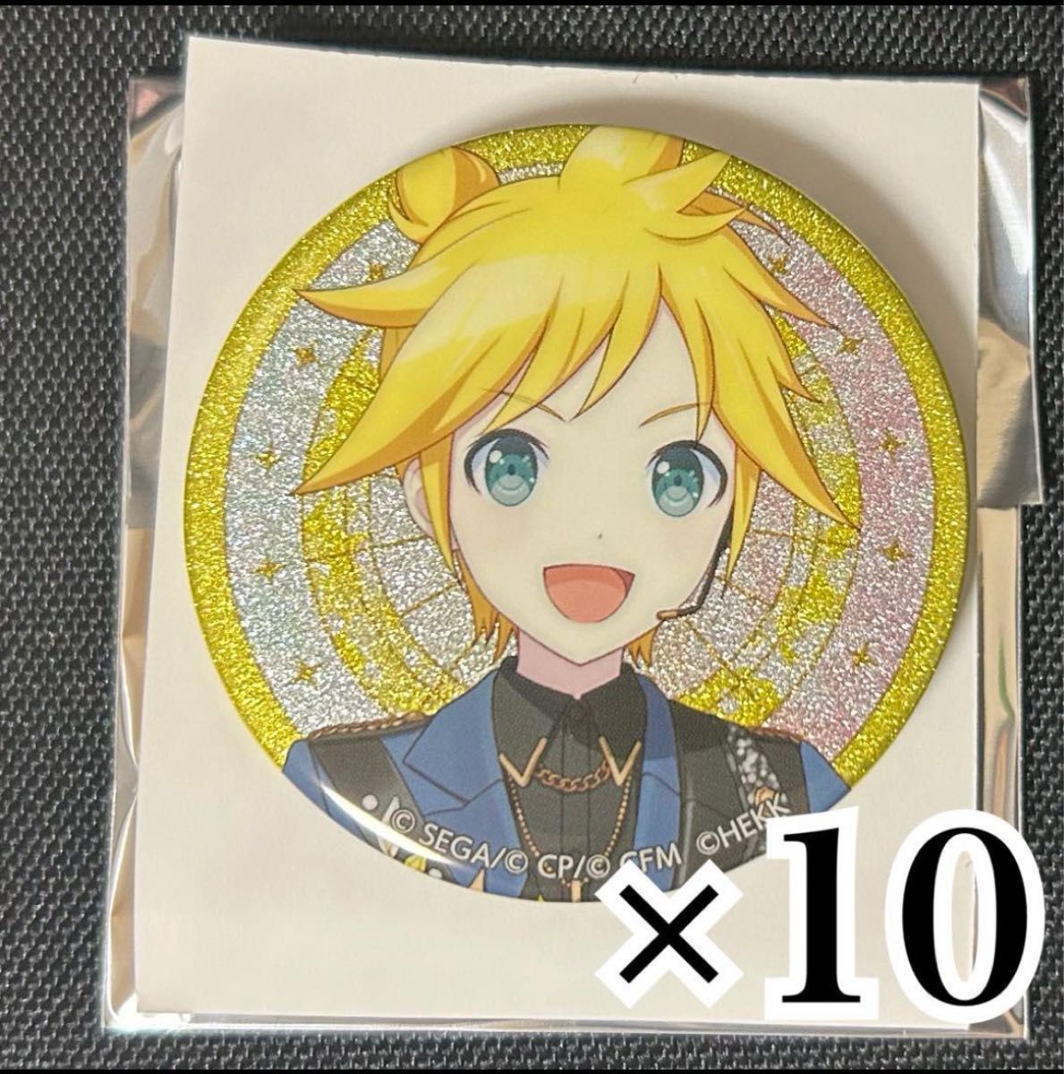 プロセカ あんスタ コラボ 缶バッジ 鏡音レン ブロマイドつき｜Yahoo