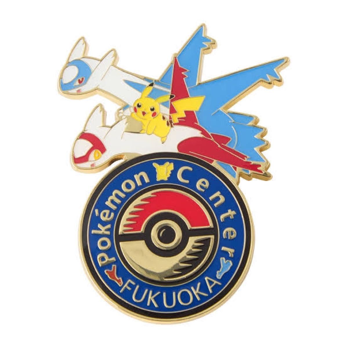 福岡限定】ポケモンセンター フクオカ ロゴピンズ リニューアル記念