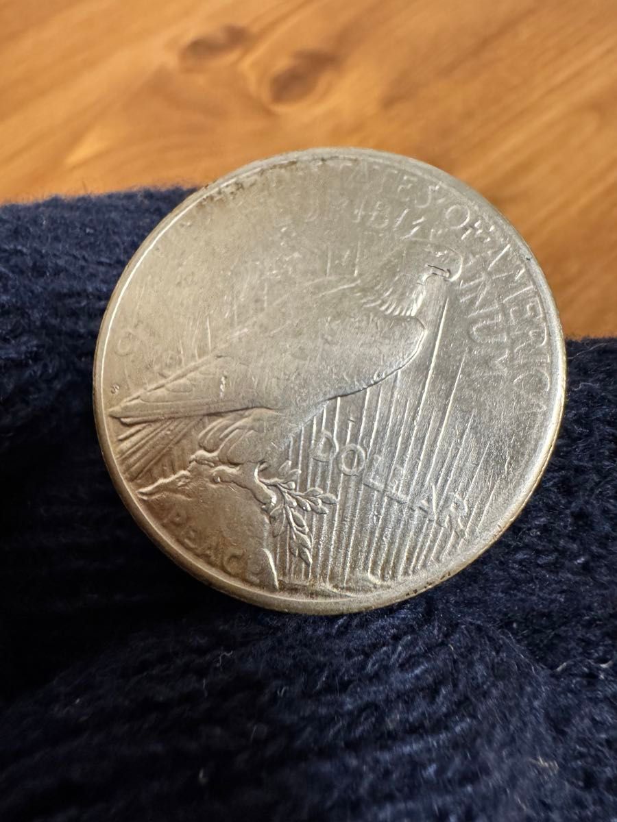 アメリカ ピースダラー 1ドル銀貨 1922年 ミントマークs｜Yahoo!フリマ
