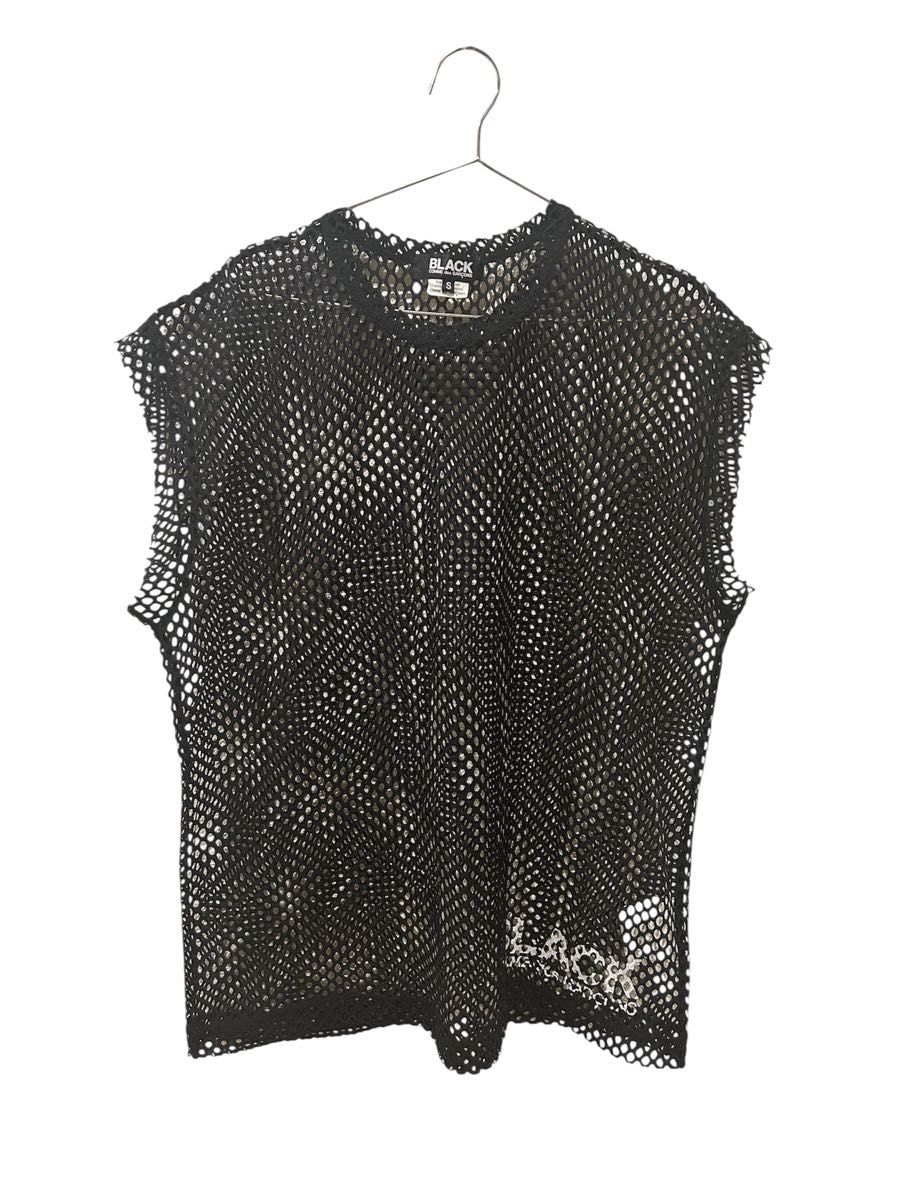 今期25ss black comme des garcons メッシュT ブラック