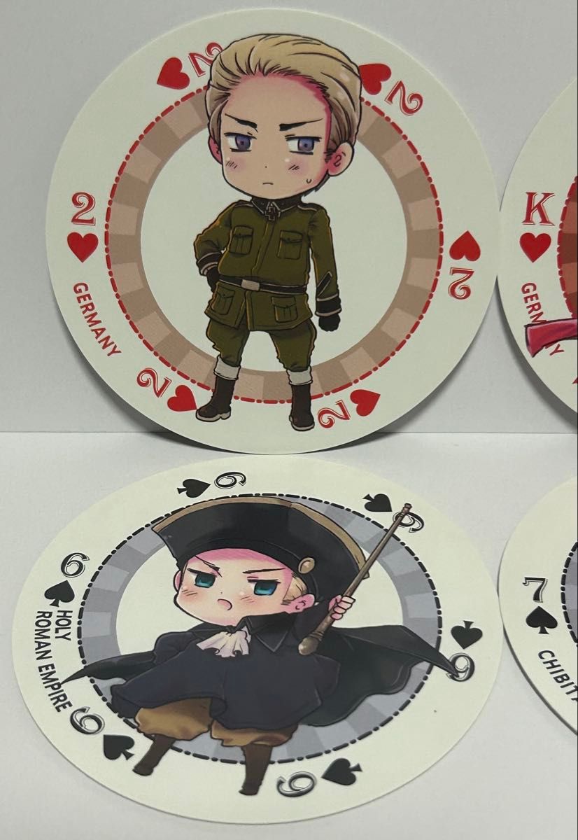 ヘタリア Axis Powers 缶入りミニキャラ大集合トランプ｜Yahoo!フリマ