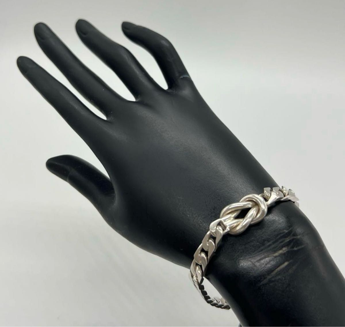 ティファニー TIFFANY センターノット チェーン ブレスレット 70年代